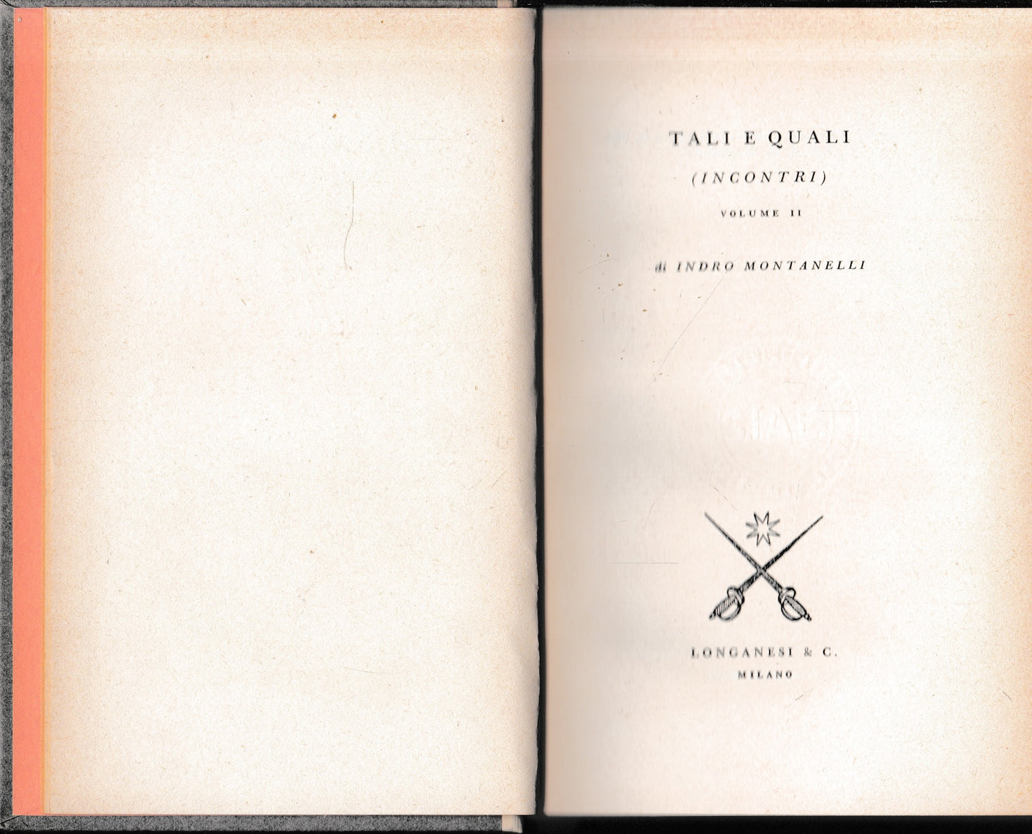 Tali e quali (incontri) Vol. II° - copertina
