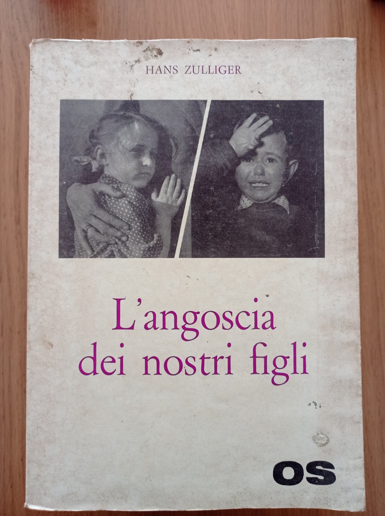 L'angoscia dei nostri bambini - copertina