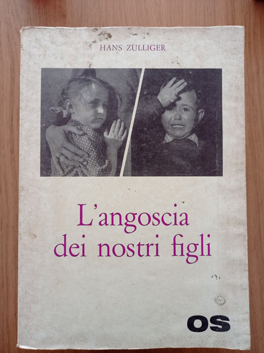 L'angoscia dei nostri bambini - copertina