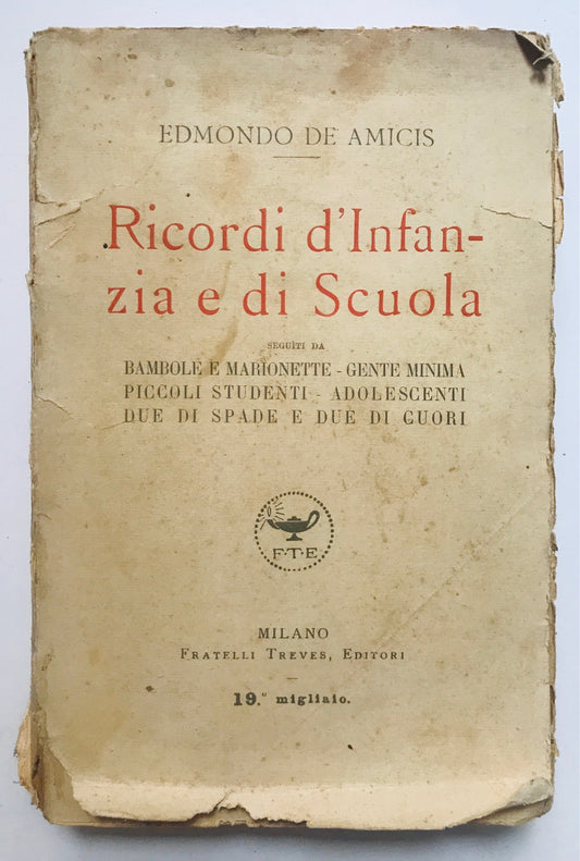 Ricordi d'infanzia e di scuola e altri racconti - copertina