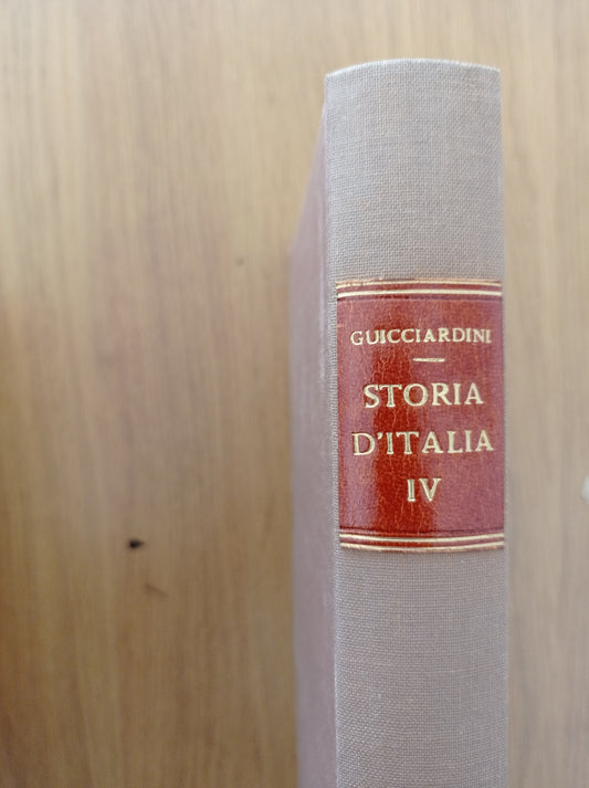 Storia d'Italia IV - copertina