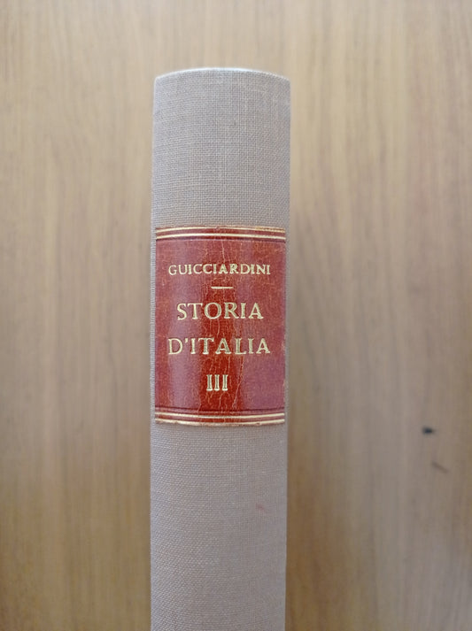 Storia d'Italia III - copertina