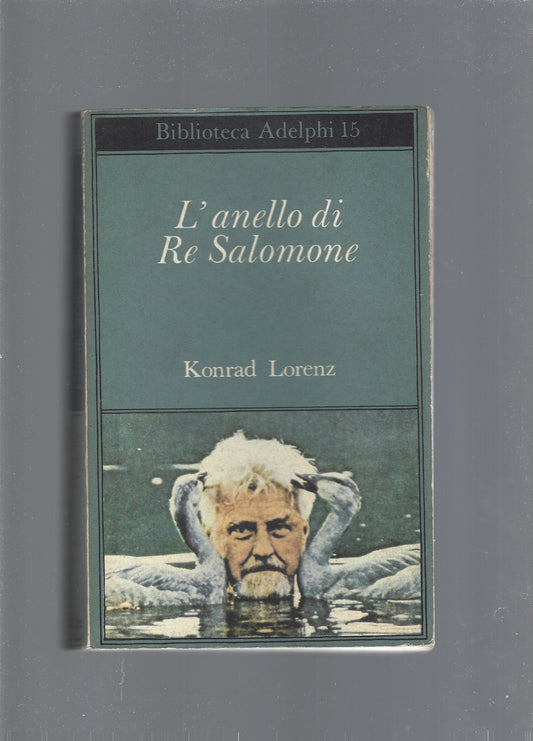 L'anello di re Salomone - copertina