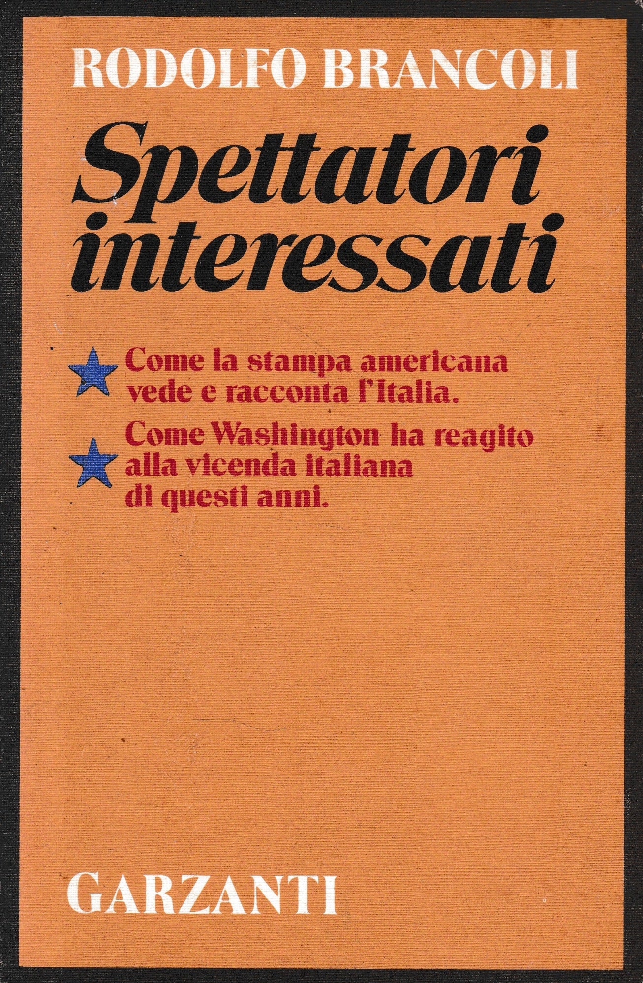 Spettatori interessati - copertina