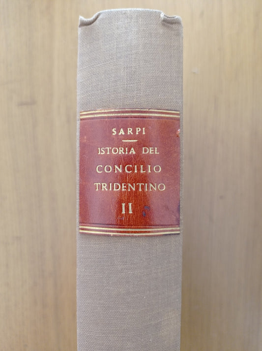 Istoria del Concilio Tridentino - copertina
