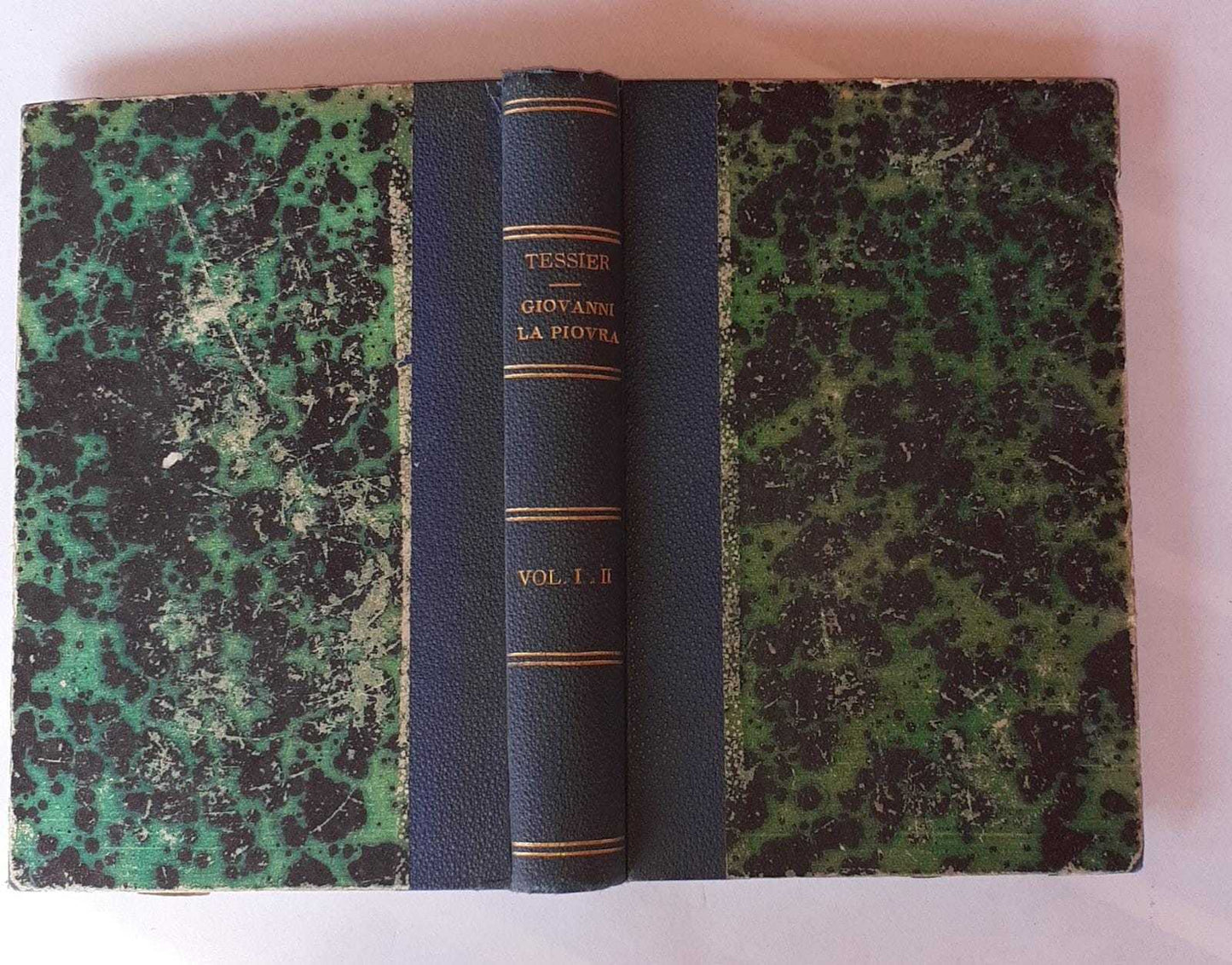 Giovanni La Piovra Volume I II - copertina