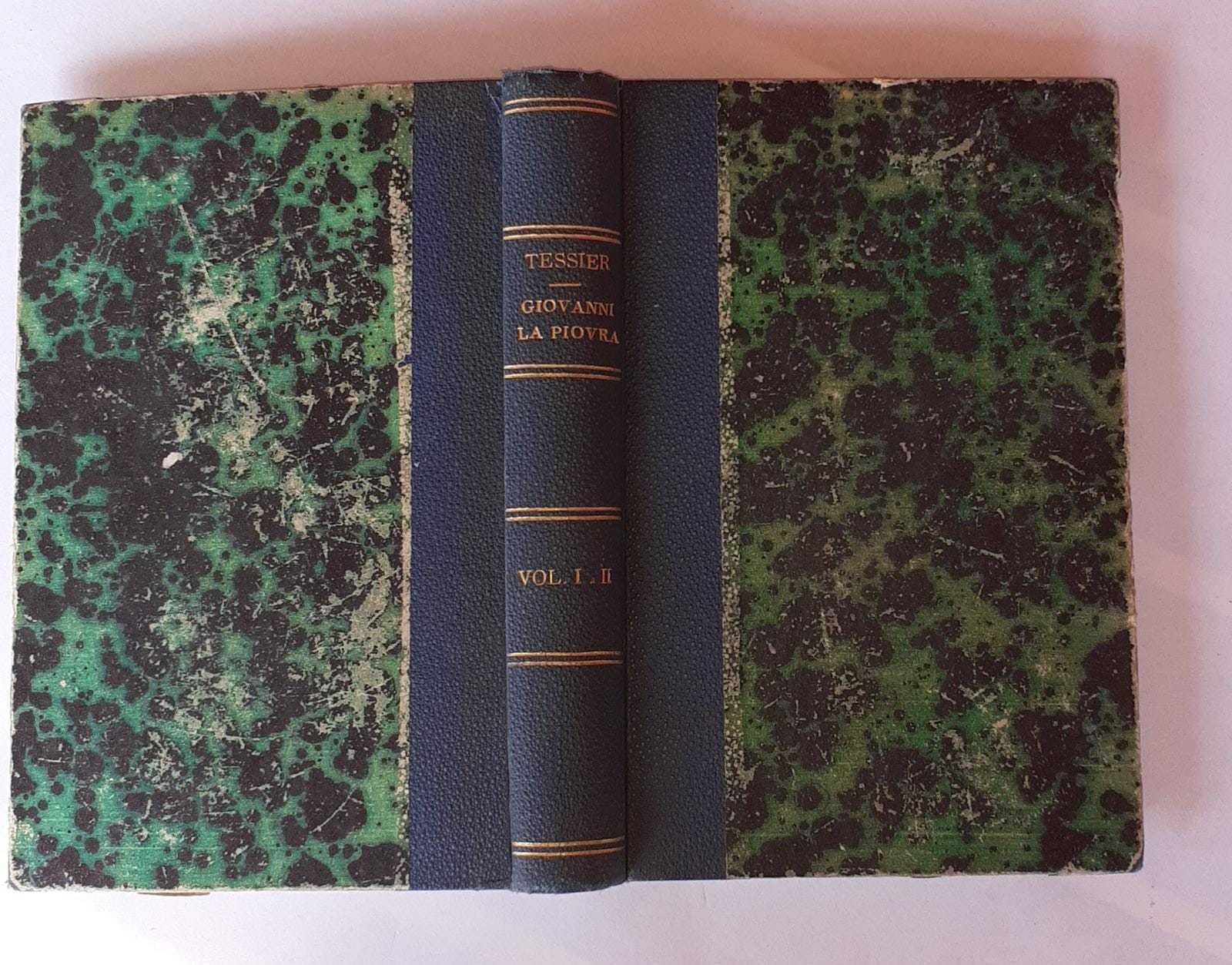 Giovanni La Piovra Volume I II - copertina