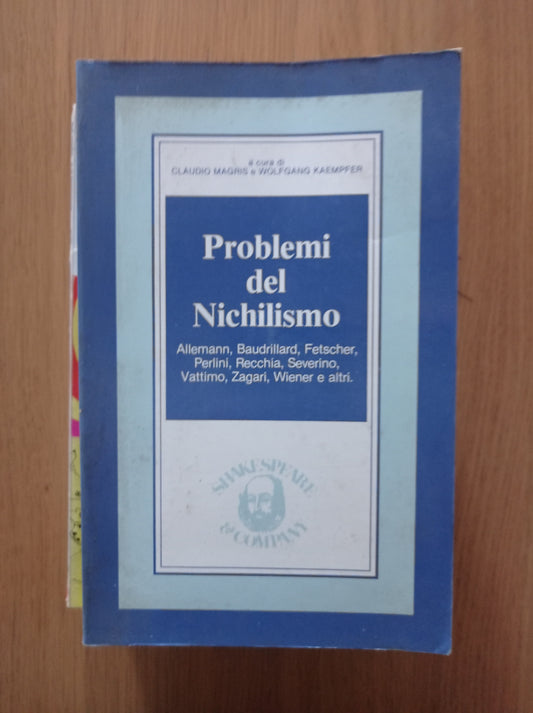 Problemi di Nichilismo - copertina