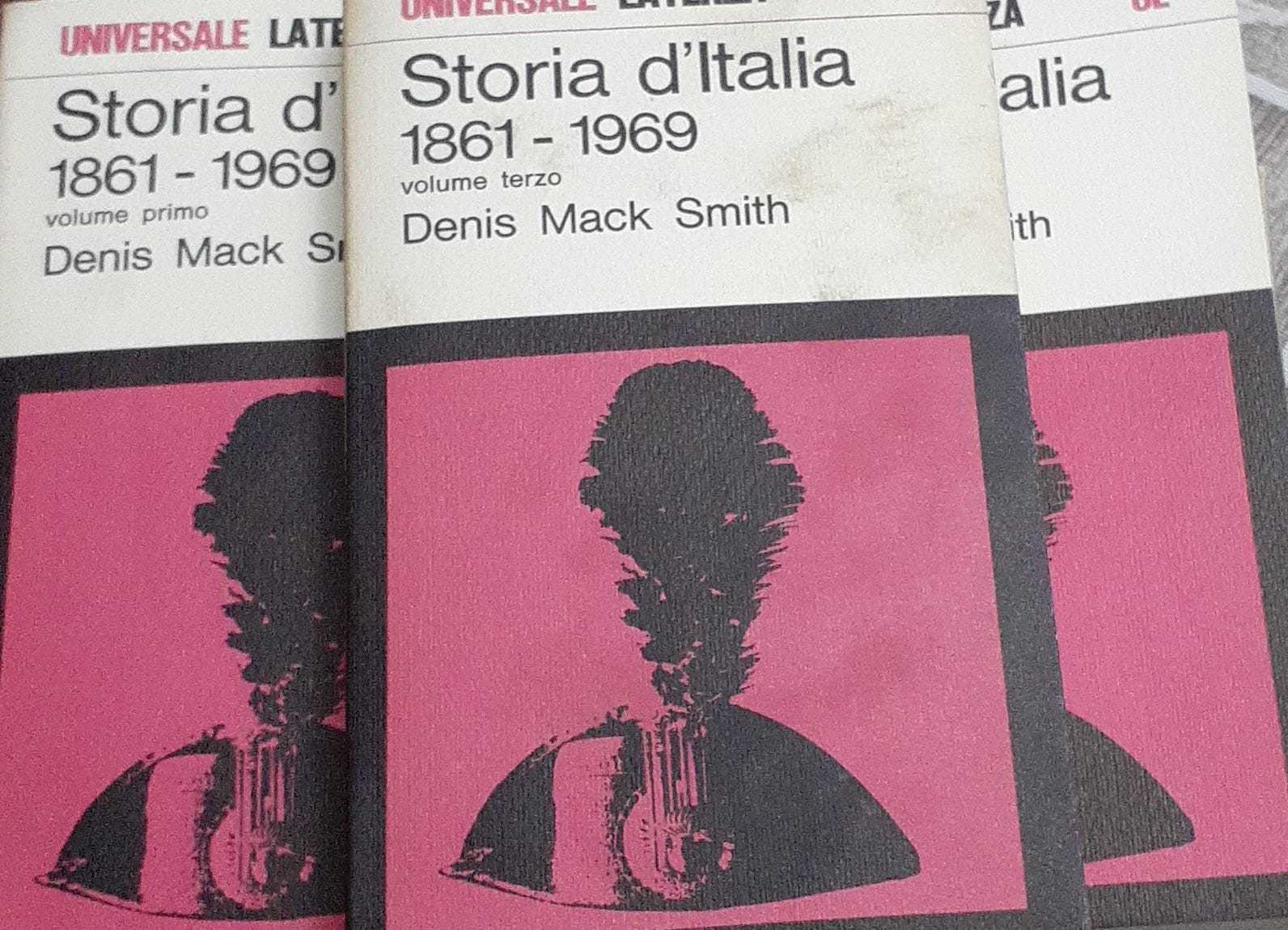 Storia d'Italia 1861-1969. Volume I II III - copertina