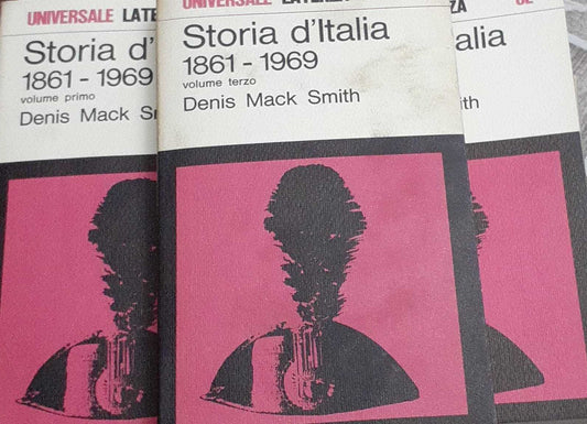 Storia d'Italia 1861-1969. Volume I II III - copertina