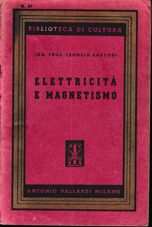 Elettricità e magnetismo - copertina
