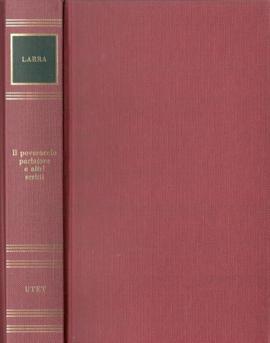 Il poveraccio parlatore e altri scritti - copertina