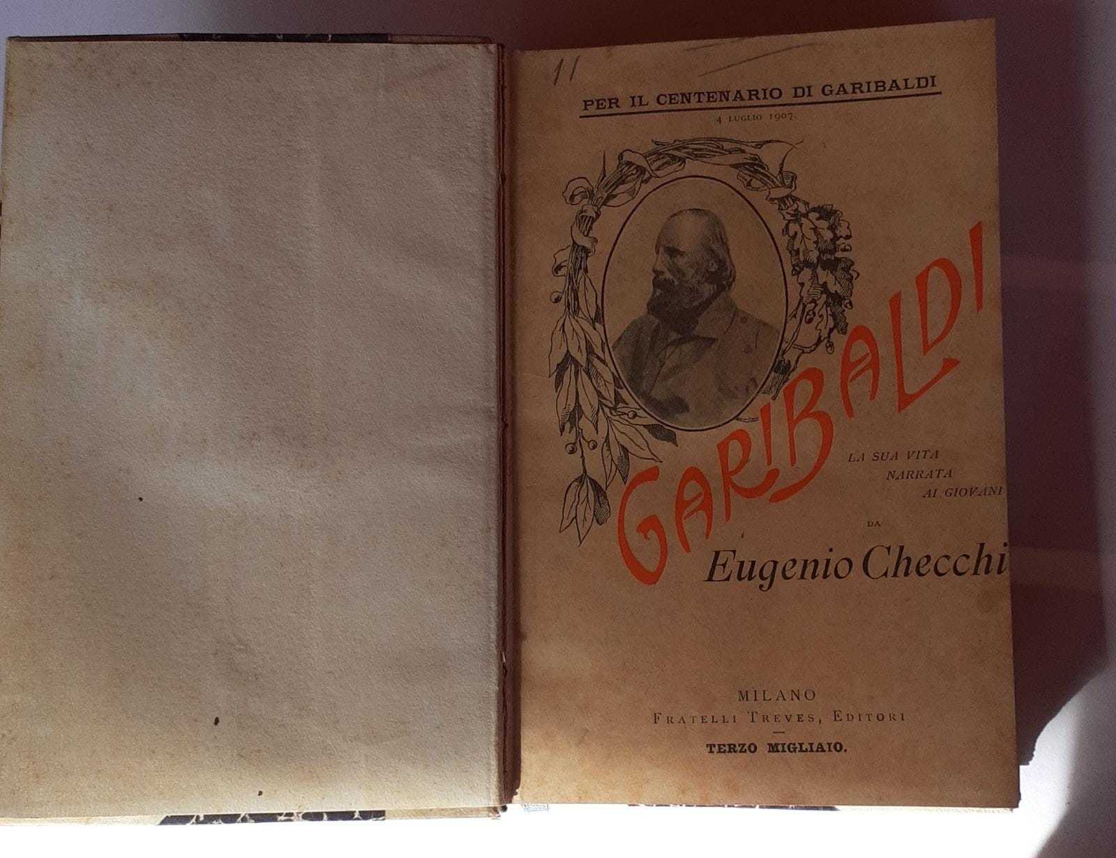 Garibaldi. La sua vita narrata ai giovani - copertina