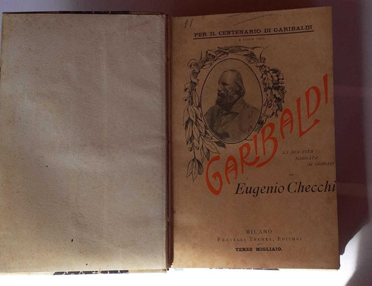 Garibaldi. La sua vita narrata ai giovani - copertina