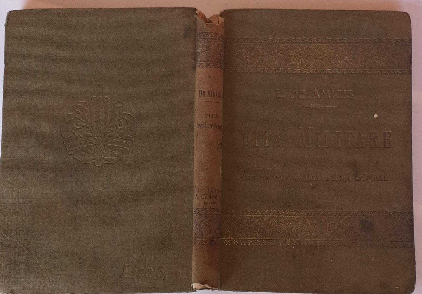La vita militare (Bozzetti) - copertina