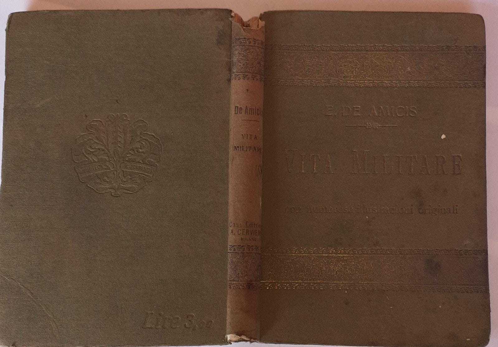 La vita militare (Bozzetti) - copertina