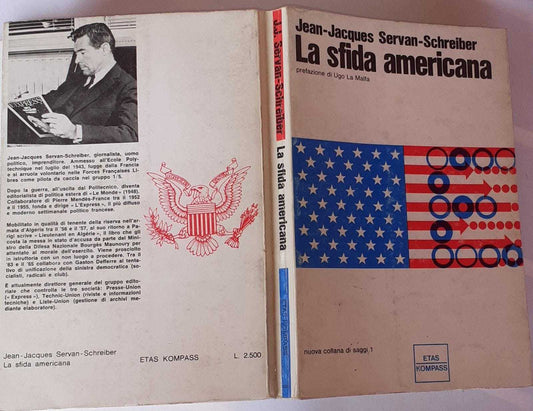 La sfida americana. Prefazione di Ugo La Malfa - copertina