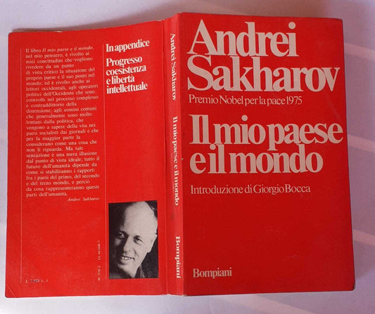 Il mio paese e il mondo. Con un'introduzione di Giorgio Bocca - copertina
