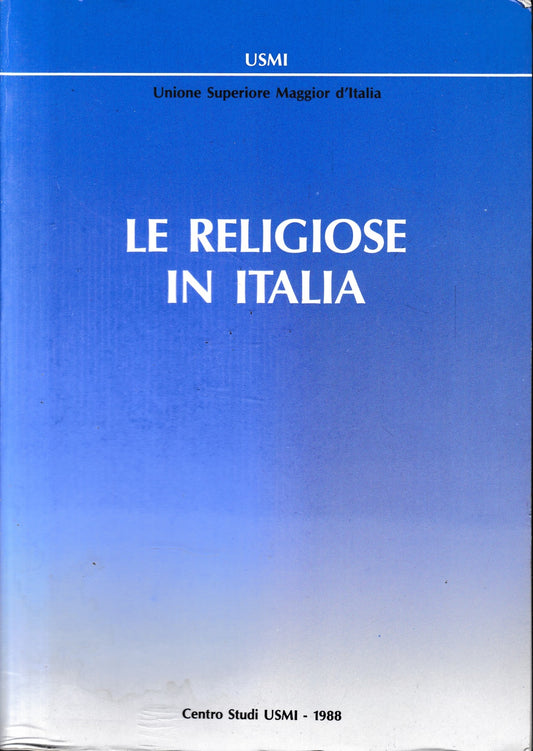 Le religiose in Italia, annuario statistico - copertina