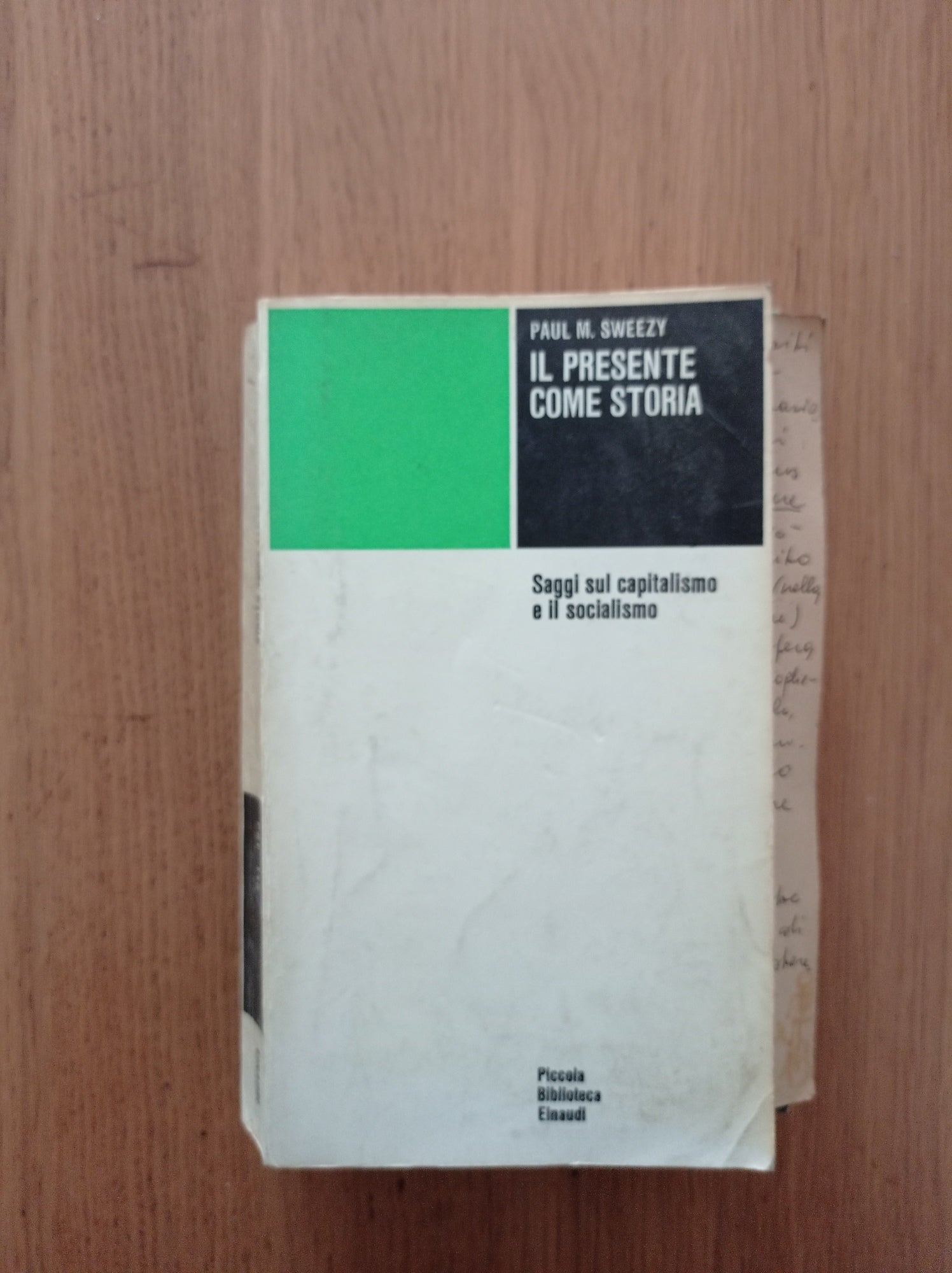 Il presente come storia - copertina