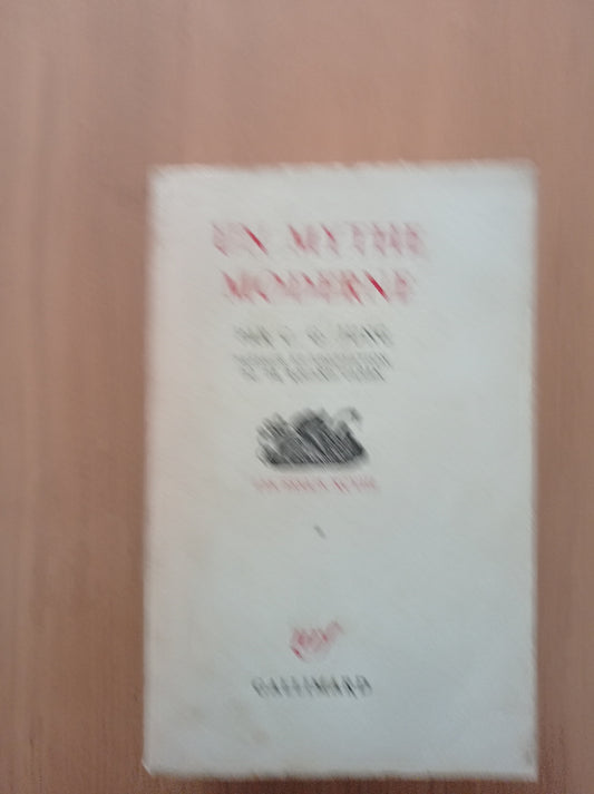 un  Mythe Moderne - copertina