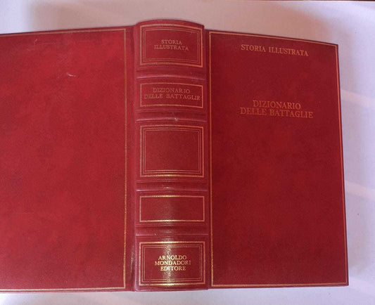 Dizionario delle battaglie - copertina