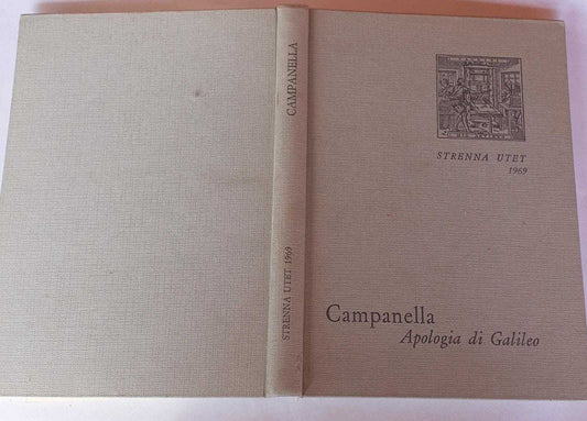Tommaso Campanella. Apologia di Galileo - copertina