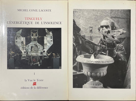 Tinguely: Lenerg?tique de linsolence (Vue le texte), vol. 1-2 - copertina