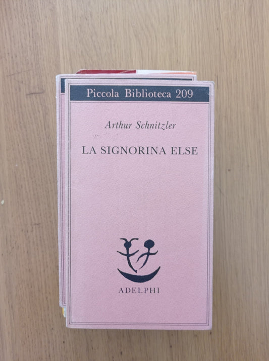 La signorina Else - copertina