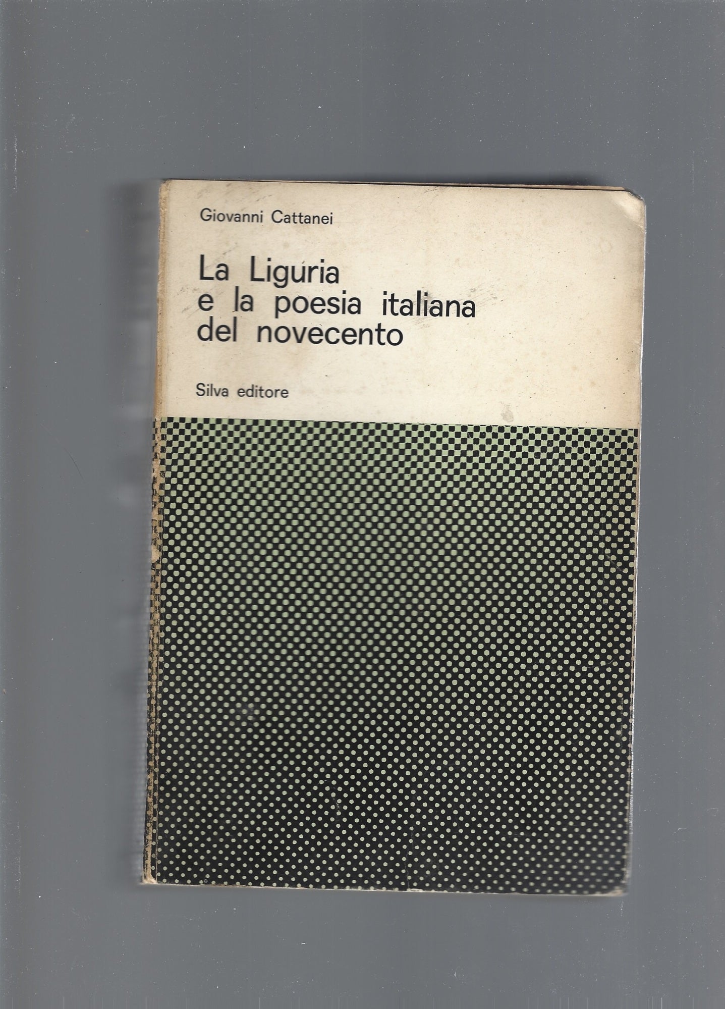 La Liguria e la poesia italiana del novecento - copertina