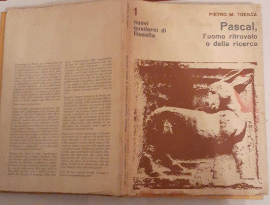 Pascal, l'uomo ritrovato o della ricerca - copertina