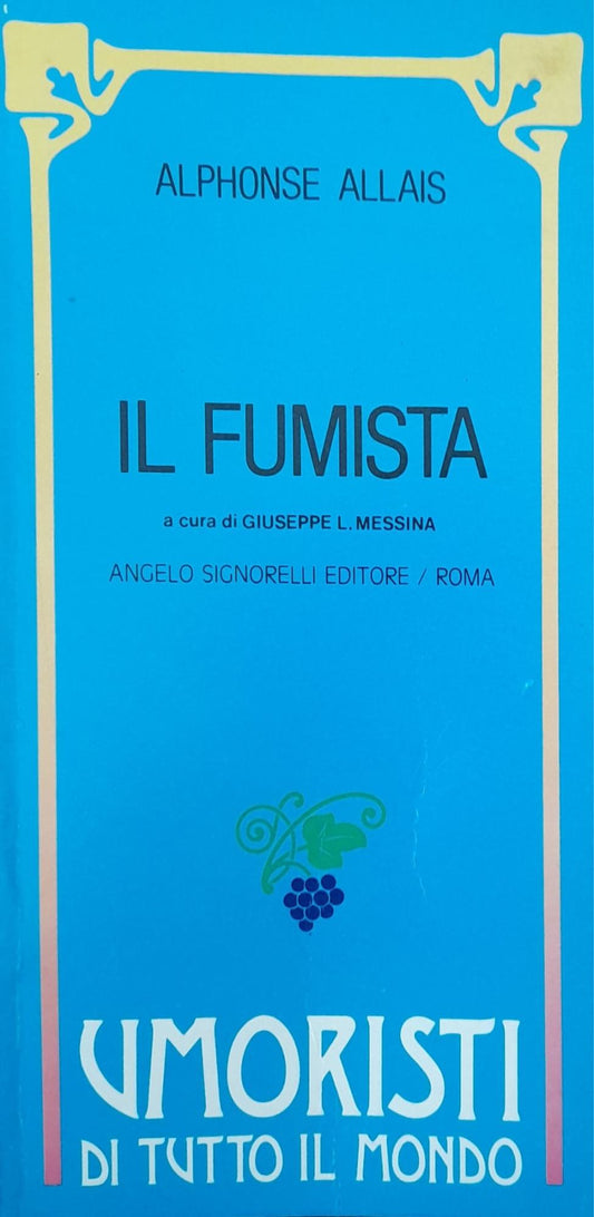 Il fumista - copertina