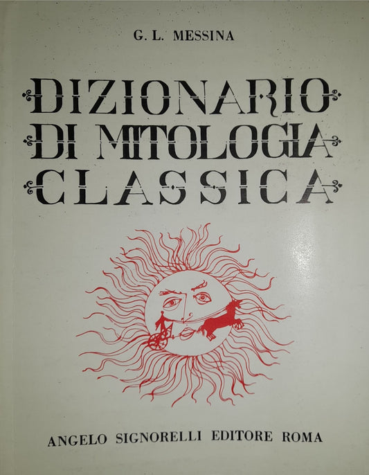 Dizionario di mitologia classica - copertina