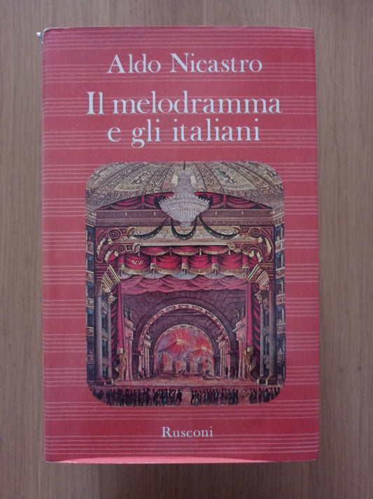 Il melodramma e gli italiani - copertina
