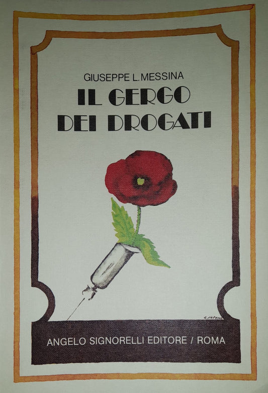 Il gergo dei drogati - copertina