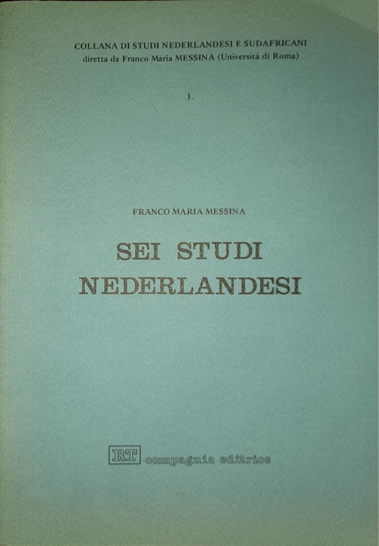 Sei studi nederlandesi - copertina