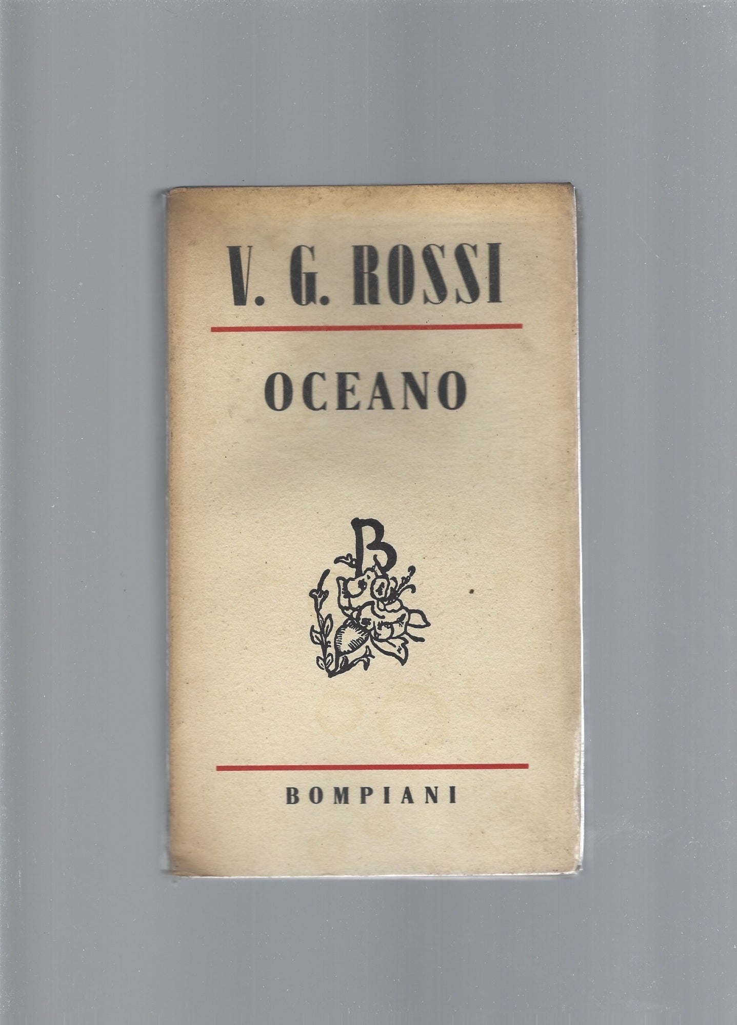 Oceano - copertina
