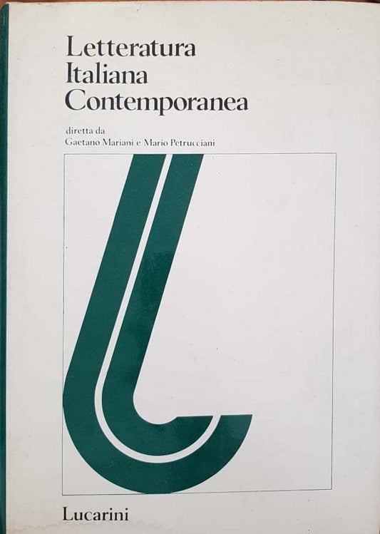 Letteratura italiana contemporanea vol.3 - copertina