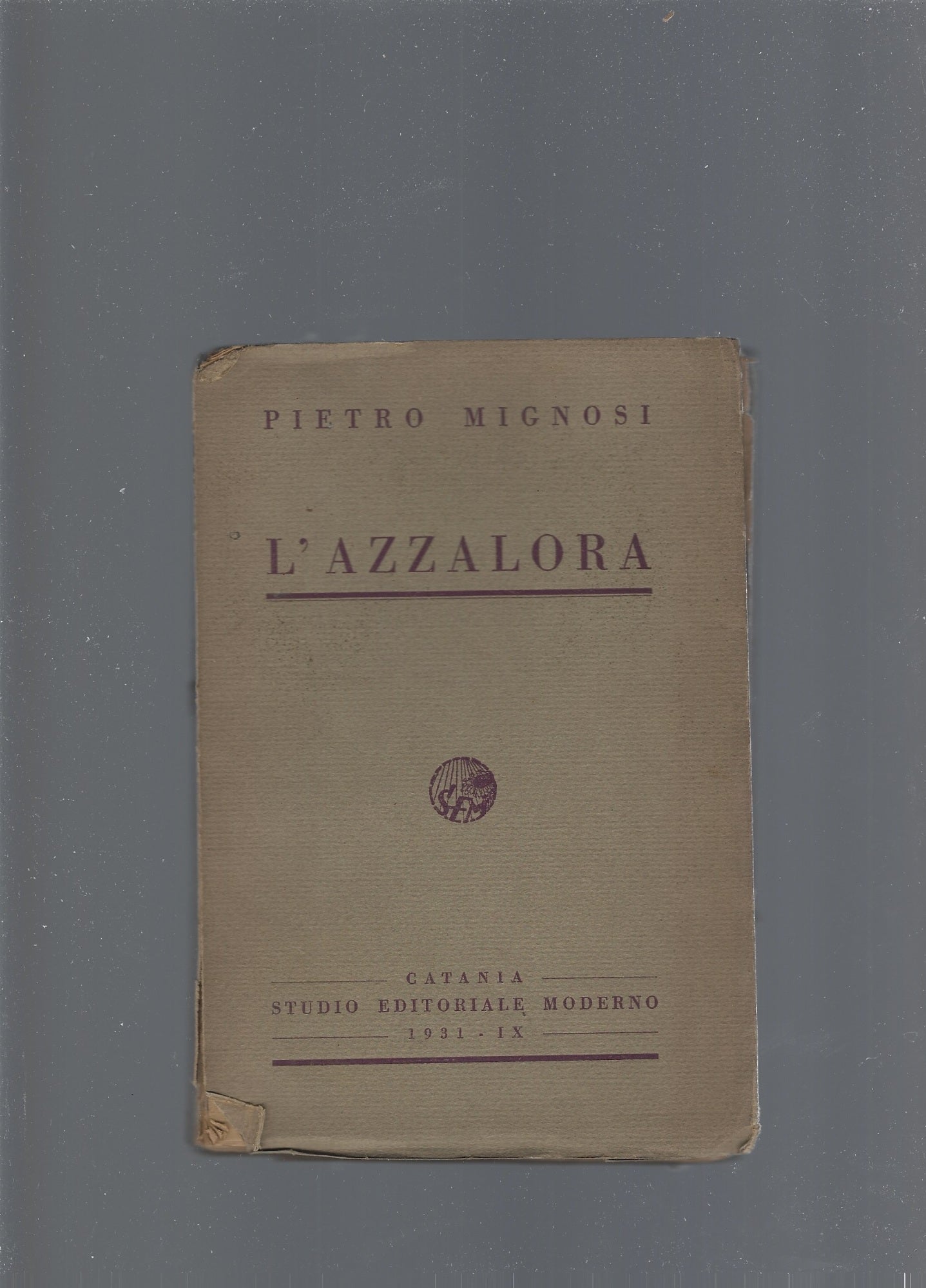 L' Azzalora - copertina