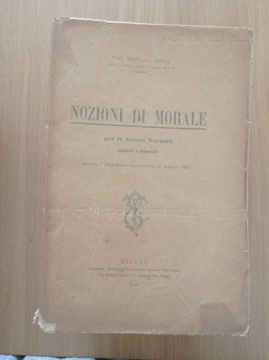 Nozioni di morale - copertina