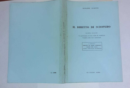 Il diritto di sciopero - copertina