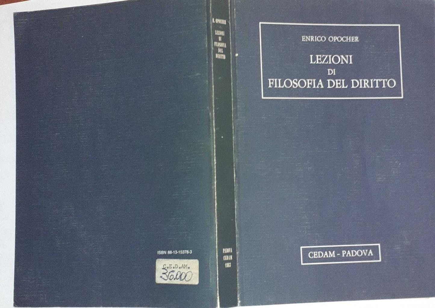 Lezioni di filosofia del diritto - copertina