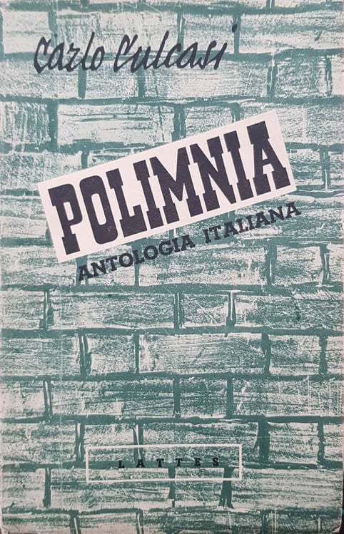 Polimnia. Antologia italiana - copertina