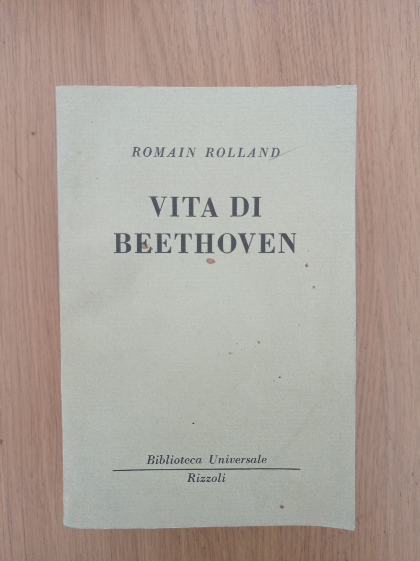 Vita di Beethoven - copertina