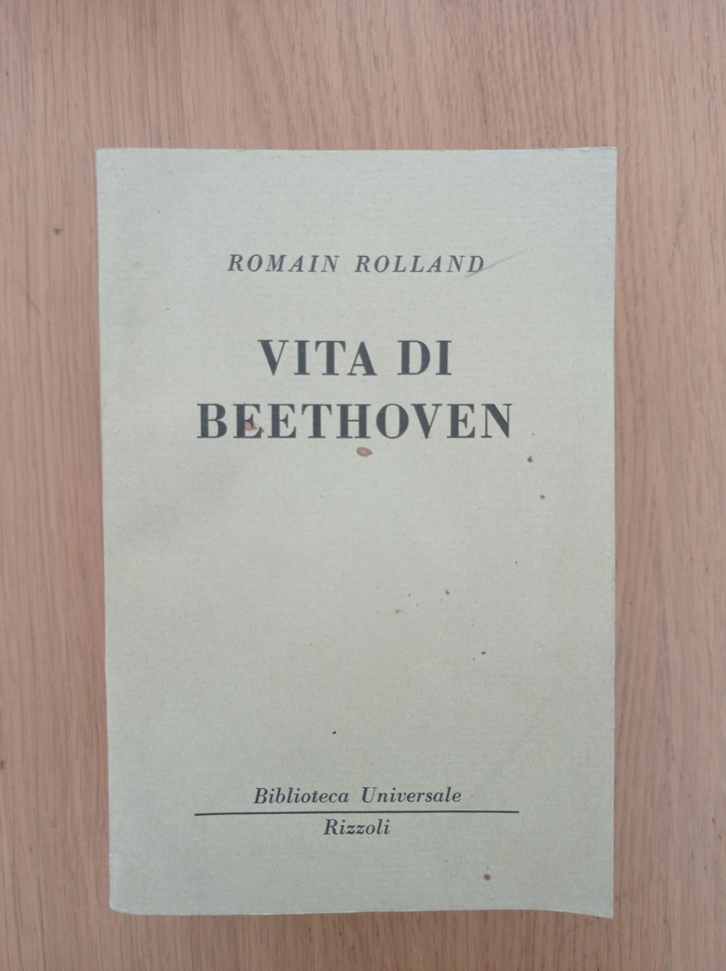 Vita di Beethoven - copertina