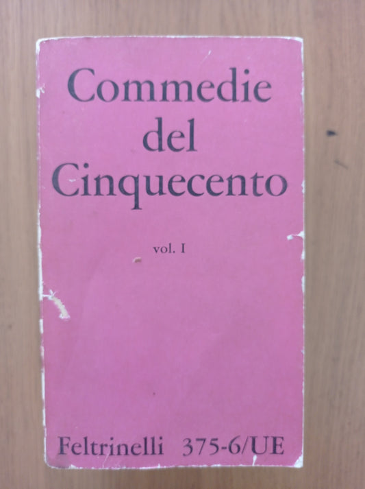 Commedie del Cinquecento Vol. 1 e 2 - copertina