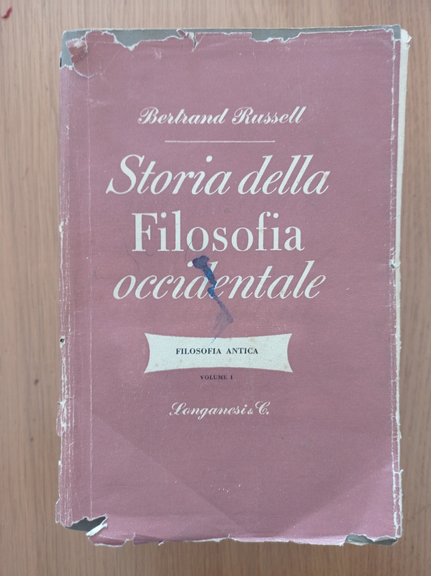 Storia della filosofia occidentale vol. 1 e 2 - copertina