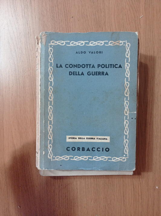 La condotta politica della guerra - copertina