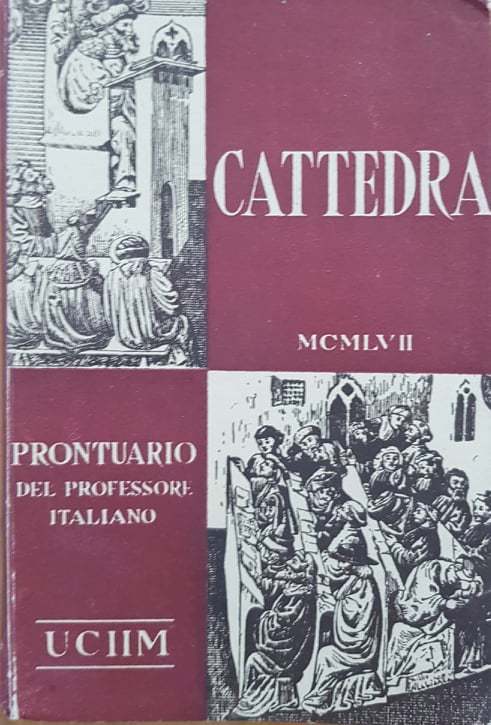 Cattedra, prontuario del professore italiano - copertina