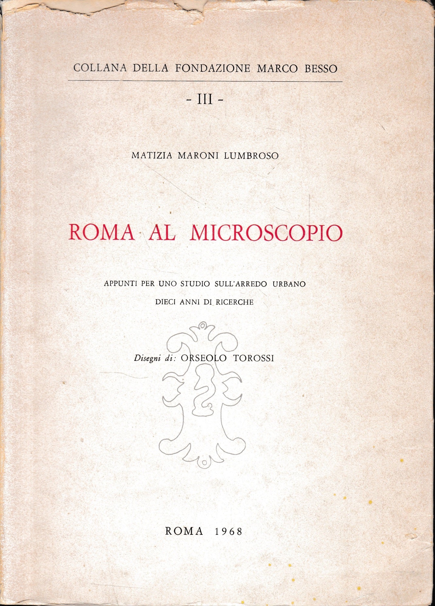 Roma al microscopio - copertina